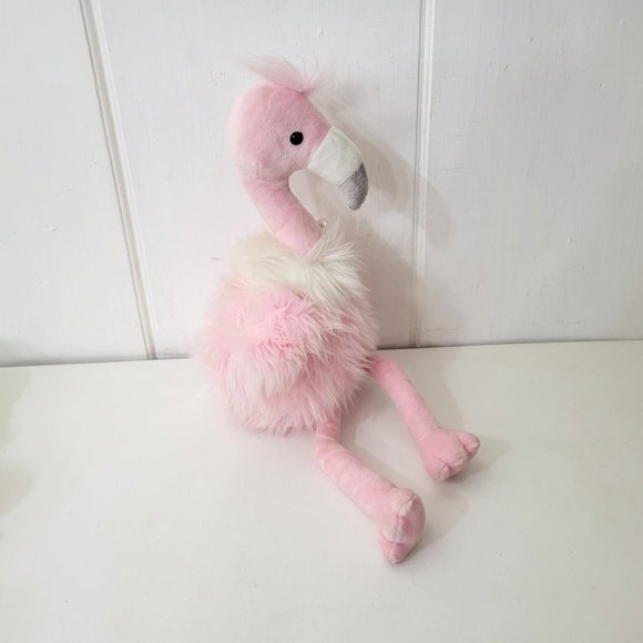 Aurora Toys Purely Luxe Pink Flamingo Plush Stuffed Animal 20" - Picture 2 of 7